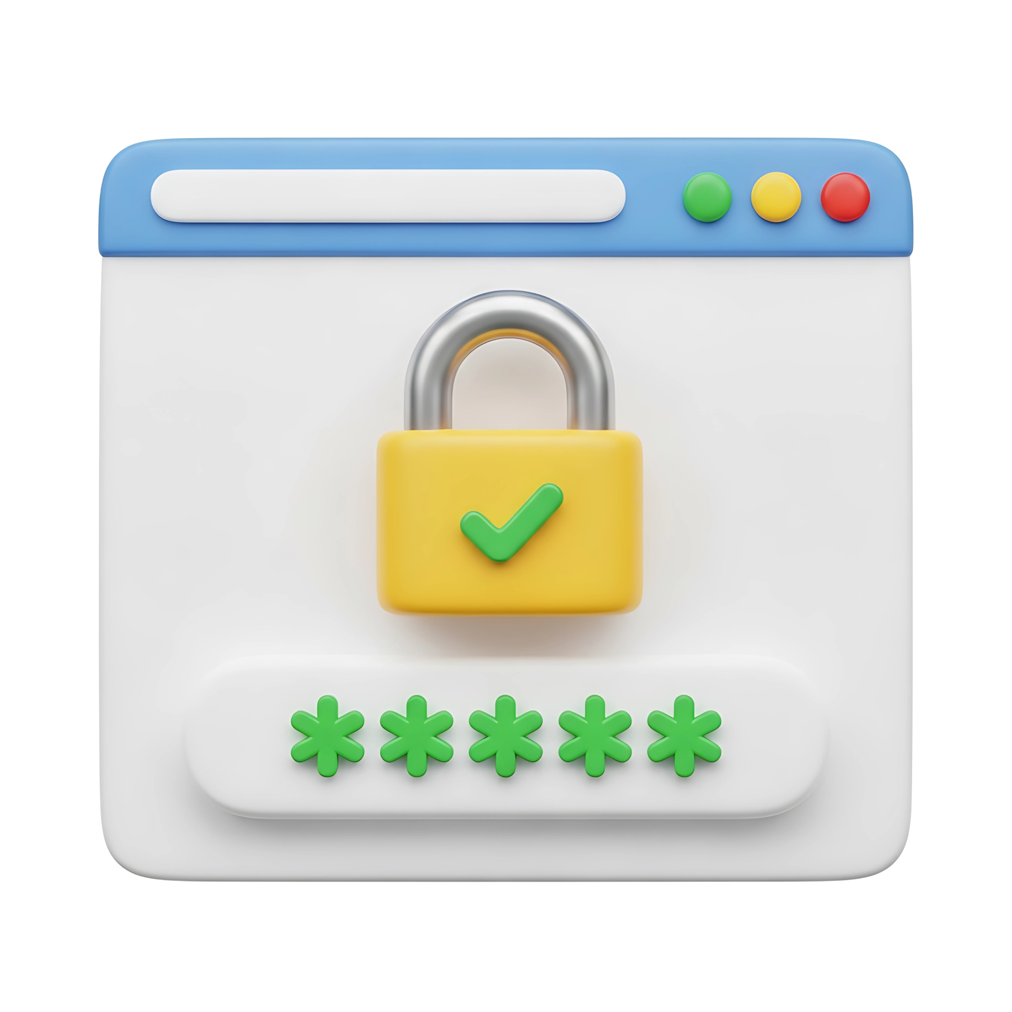 Interfaz de inicio de sesión segura con contraseña e icono de candado